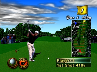 Harukanaru Augusta - Masters '98 (Japan) In game screenshot